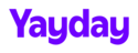 the words "Yayday" in a purple color